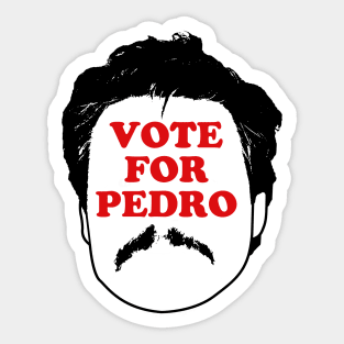 Vote For Pedro Pascal Sticker